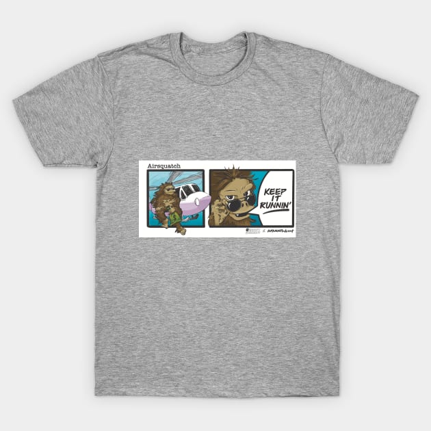 AIRSQUATCH T-Shirt by ICFAMMPOD: THE TEEPUBLIC STORE 